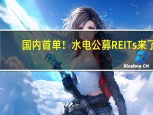 国内首单！水电公募REITs来了