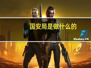 国安局是做什么的