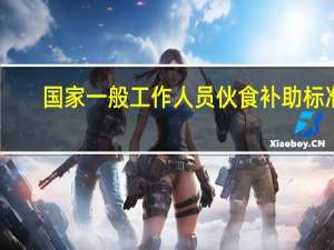 国家一般工作人员伙食补助标准