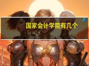国家会计学院有几个