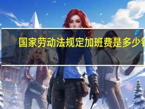 国家劳动法规定加班费是多少钱