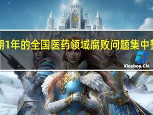 国家卫健委等9部门启动为期1年的全国医药领域腐败问题集中整治工作 整治内容重点在六个方面