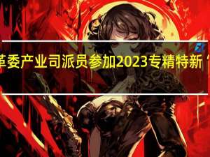 国家发展改革委产业司派员参加2023专精特新“小巨人”发展论坛