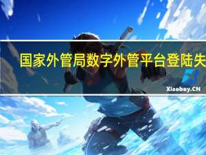 国家外管局数字外管平台登陆失败（国家外管局数字外管平台）