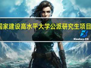 国家建设高水平大学公派研究生项目的介绍