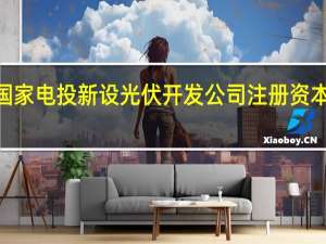 国家电投新设光伏开发公司 注册资本5亿元
