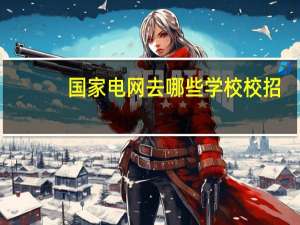 国家电网去哪些学校校招