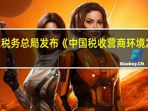 国家税务总局发布《中国税收营商环境发展报告（2013-2022年）》