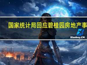 国家统计局回应碧桂园房地产事件：房企风险有望逐步得到化解