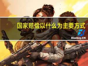 国家赔偿以什么为主要方式