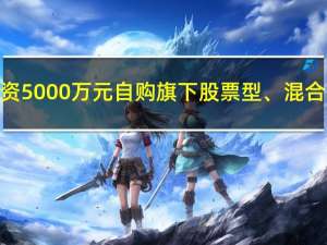 国泰基金出资5000万元自购旗下股票型、混合型公募基金