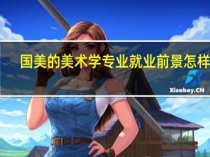 国美的美术学专业就业前景怎样啊