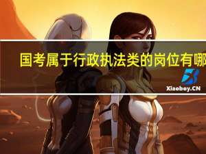 国考属于行政执法类的岗位有哪些