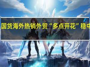 国货海外热销 外贸“多点开花”稳中提质