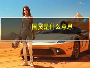 国贷是什么意思