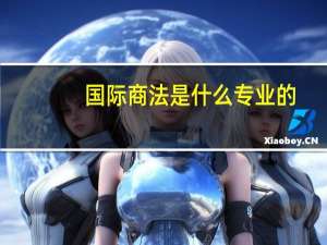 国际商法是什么专业的
