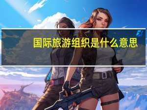 国际旅游组织是什么意思