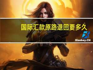 国际汇款原路退回要多久