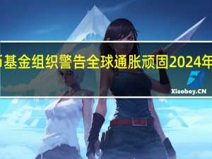 国际货币基金组织警告全球通胀顽固 2024年全球增长疲软