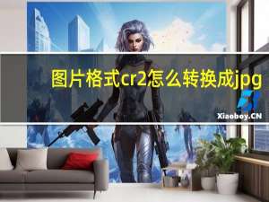 图片格式cr2怎么转换成jpg（cr2怎么转换成jpg批量）
