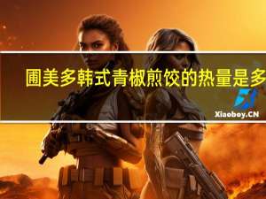 圃美多 韩式青椒煎饺的热量是多少