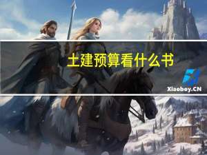土建预算看什么书