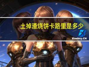 土掉渣烧饼卡路里是多少