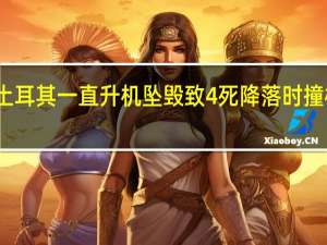 土耳其一直升机坠毁致4死 降落时撞楼坠毁