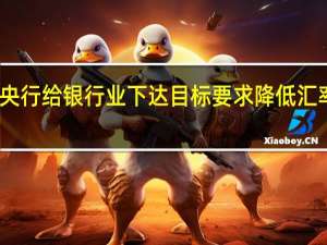 土耳其央行给银行业下达目标要求降低汇率挂钩类存款