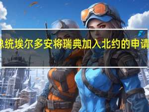 土耳其总统埃尔多安将瑞典加入北约的申请提交议会批准
