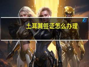 土耳其签证怎么办理(土耳其签证办理条件)