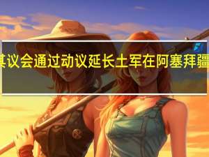 土耳其议会通过动议延长土军在阿塞拜疆的任务期限