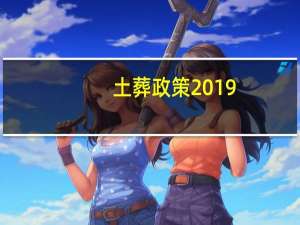 土葬政策2019（土葬）