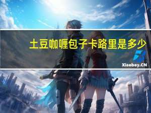 土豆咖喱包子卡路里是多少