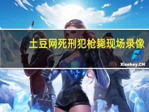 土豆网死刑犯枪毙现场录像（聂磊死刑现场妻子图）