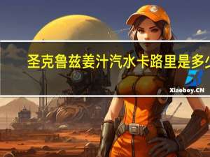 圣克鲁兹 姜汁汽水卡路里是多少