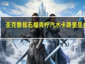 圣克鲁兹 石榴青柠汽水卡路里是多少