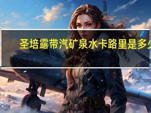 圣培露 带汽矿泉水卡路里是多少