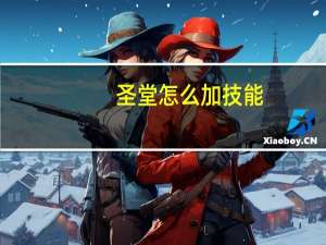 圣堂怎么加技能（圣堂加点）
