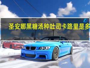 圣安娜 黑糖汤种吐司卡路里是多少