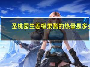 圣桃园 生姜橙果酱的热量是多少