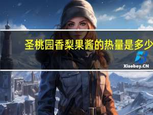圣桃园 香梨果酱的热量是多少