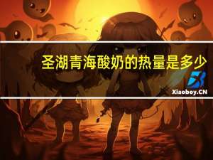 圣湖 青海酸奶的热量是多少