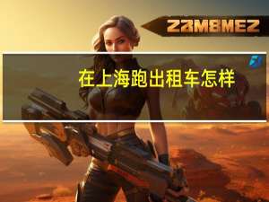 在上海跑出租车怎样