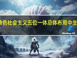在中国特色社会主义五位一体总体布局中生态文明建设是()