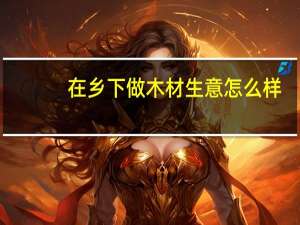 在乡下做木材生意怎么样