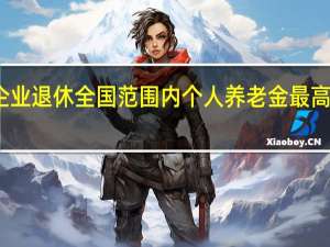 在企业退休全国范围内个人养老金最高开多少钱