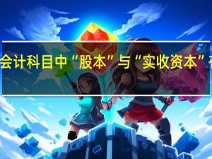 在会计科目中“股本”与“实收资本”有何区别