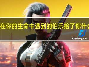 在你的生命中遇到的伯乐给了你什么帮助