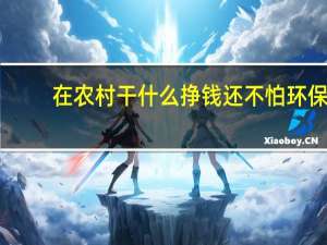 在农村干什么挣钱还不怕环保（在农村干什么挣钱）